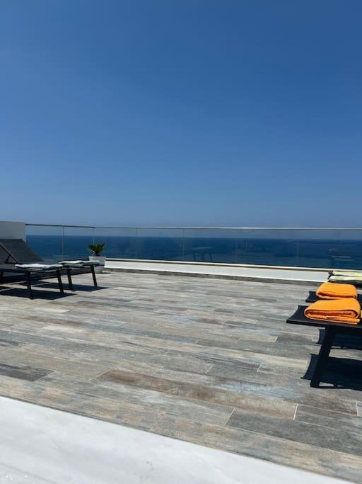Penthouse Med Privat Saltvannsbasseng Pa Esentepe Beach 키레니아 외부 사진